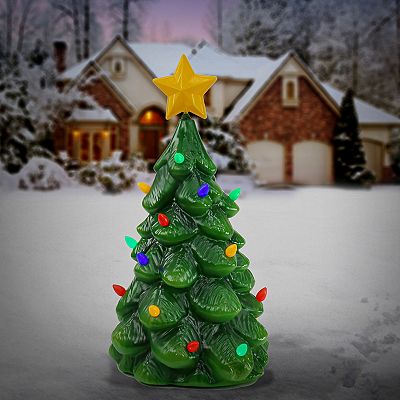 Blow store mold Christmas tree led lights brand new