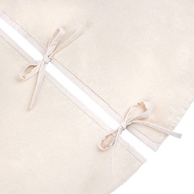 National Tree Company HGTV-52" Fringe Detail Tree Skirt