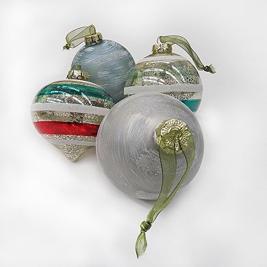 National Tree Company HGTV Set of 24 Nostalgic Traditions Ornaments
