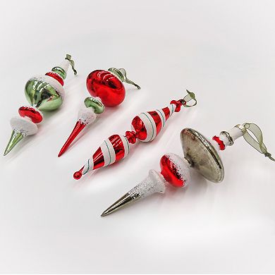 National Tree Company HGTV Set of 24 Nostalgic Traditions Ornaments