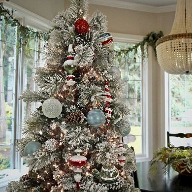 National Tree Company HGTV Set of 24 Nostalgic Traditions Ornaments