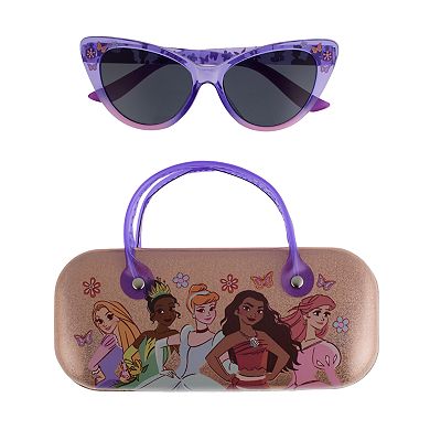Disney's Princesses Girls' Sunglasses & Case Set