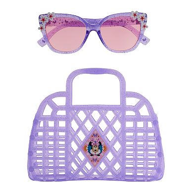 Disney's Minnie Mouse Girls' Sunglasses & Case Set