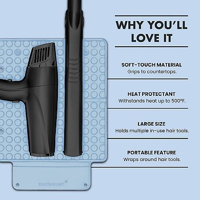 Madesmart Portable Fold-Up Styling Heat Mat