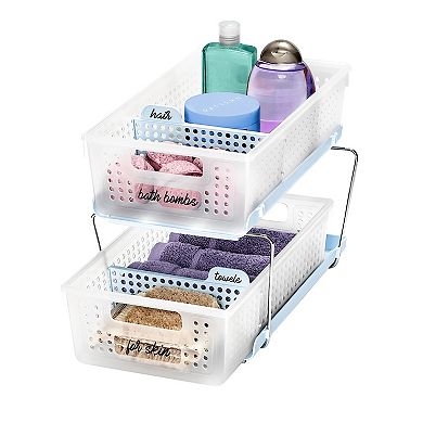 Madesmart Two Tier Organizer with Dividers