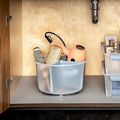 Madesmart Portable Bathroom Tote Storage with Dividers