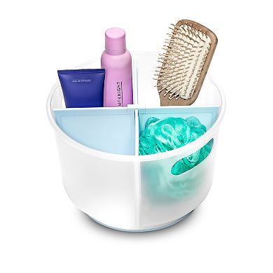 Madesmart Portable Bathroom Tote Storage with Dividers
