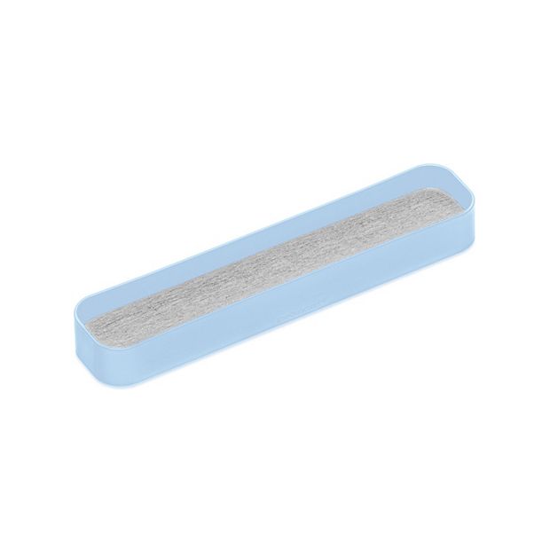 Madesmart Drying Stone Toothbrush Tray, Med Blue