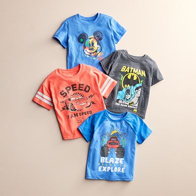 Baby & Toddler Boy Jumping Beans Blaze And The Monster Machines "Explore" Short Sleeve Graphic Tee