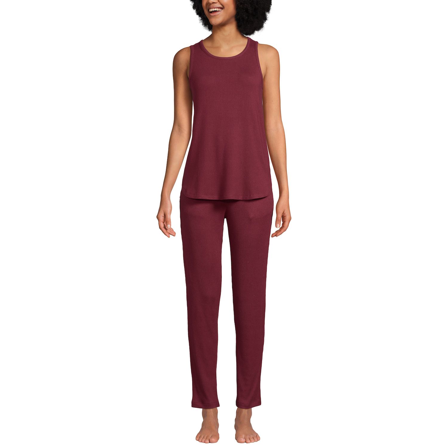 HUE Women's Sleepwell Tank Top With Temptech - Temperature Regulating Sleep & Lounge Top