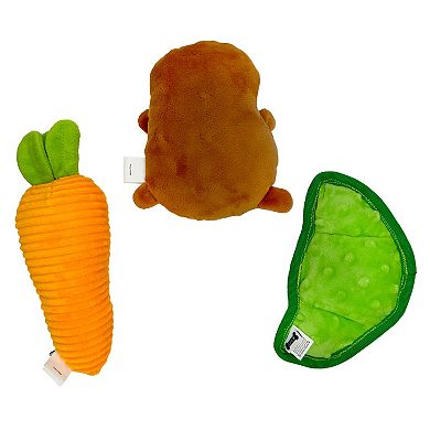 Woof 3-Pack Harvest Dog Toy