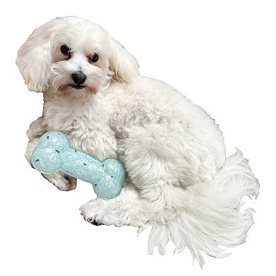 Woof Rubber Dog Bone