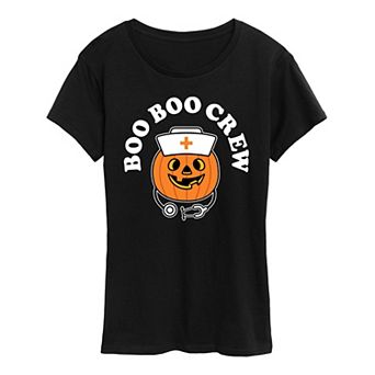 Women's Boo Boo Crew Halloween Tee