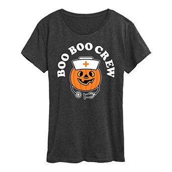 Women's Boo Boo Crew Halloween Tee