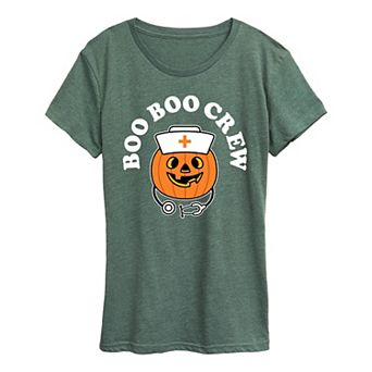 Women's Boo Boo Crew Halloween Tee