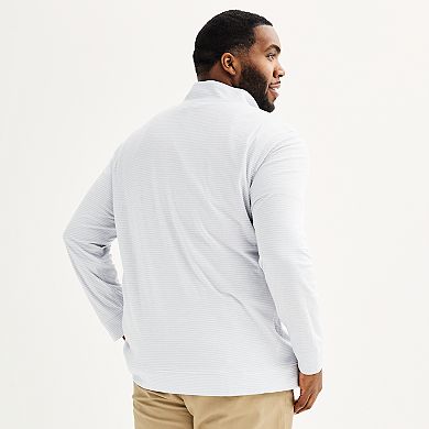 Big & Tall Sonoma Goods For Life® Everyday Quarter-Zip Double Knit Pullover