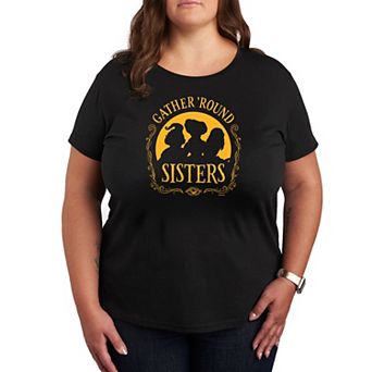 Disney's Hocus Pocus Gather Round Sisters Plus Size Graphic Tee