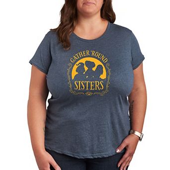 Disney's Hocus Pocus Gather Round Sisters Plus Size Graphic Tee