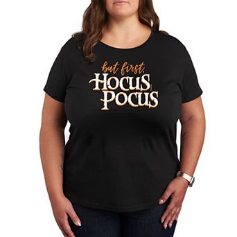 Disney's Hocus Pocus But First Hocus Pocus Plus Size Graphic Tee