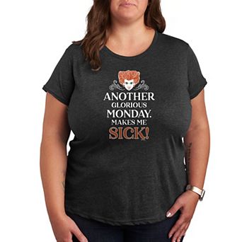 Disney's Hocus Pocus Glorious Monday Plus Size Graphic Tee