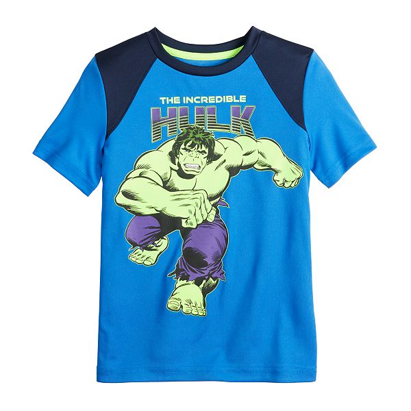 Boys 4-12 Jumping Beans® Marvel Hulk Smasher Active Graphic Tee