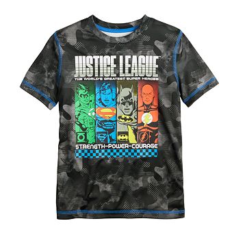 Boys 4-12 Jumping Beans® Justice League Short Sleeve Active Tee