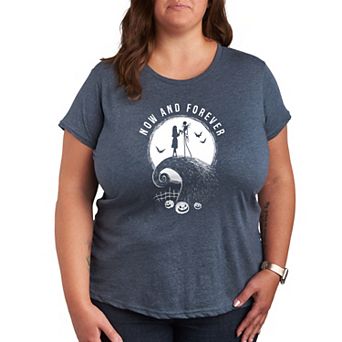 Disney's Nightmare Before Christmas Plus Now and Forever Graphic Tee