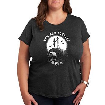 Disney's Nightmare Before Christmas Plus Now and Forever Graphic Tee