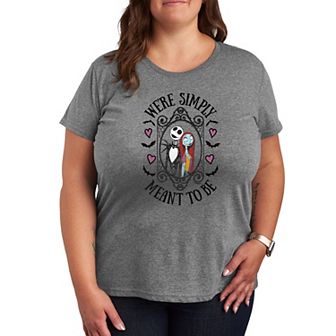 Disney's Nightmare Before Christmas Plus Meant To Be Graphic Tee