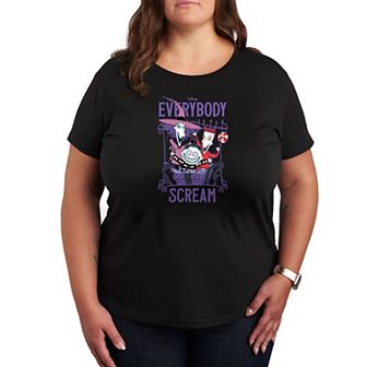 Disney's Nightmare Before Christmas Plus Everybody Scream Graphic Tee
