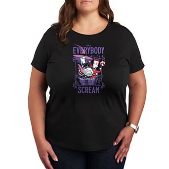 Disney's Nightmare Before Christmas Plus Everybody Scream Graphic Tee