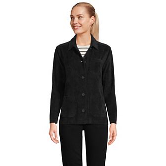 Women's Lands' End Long Sleeve Sport Cord Chore Jacket