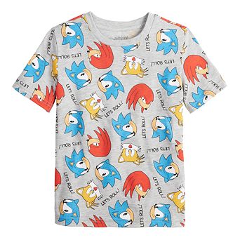 Boys 4-12 Jumping Beans® Short Sleeve Sonic the Hedgehog Tee