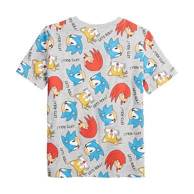 Boys 4-12 Jumping Beans® Short Sleeve Sonic the Hedgehog Tee