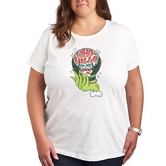 Plus Dr. Seuss Grinch Whoville Globe Graphic Tee