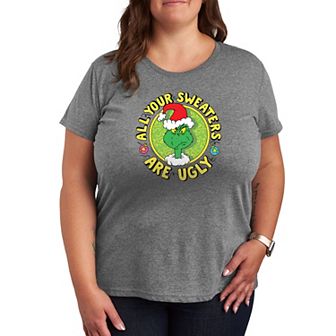 Plus Dr. Seuss Sweaters Are Ugly Graphic Tee