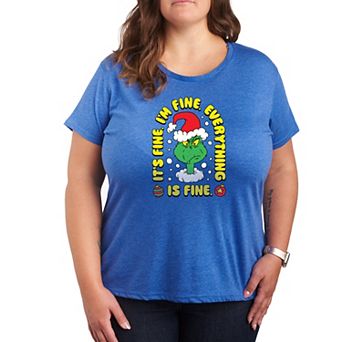Plus Dr. Seuss Everything Is Fine Graphic Tee