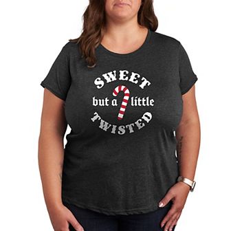Plus Sweet But A Little Twisted Graphic Tee