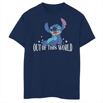 Disney's Lilo & Stitch Boys 8-20 Out Of This World Stitch Husky Graphic Tee