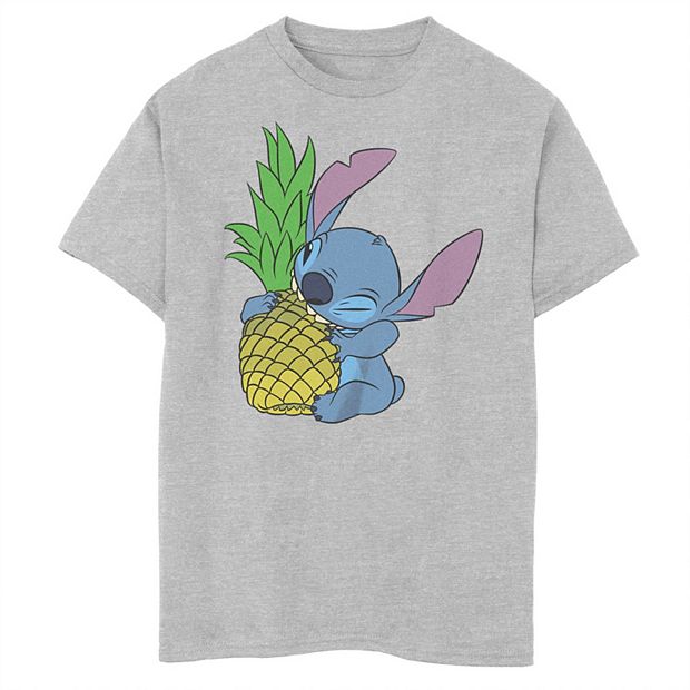 Boy's Lilo & Stitch Pineapple Glasses Stitch T-Shirt