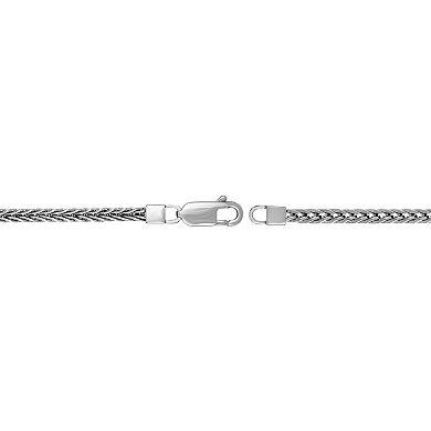 LYNX Stainless Steel Foxtail Chain 24" Necklace