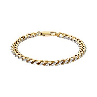 LYNX Stainless Steel Curb Chain 8.5" Bracelet