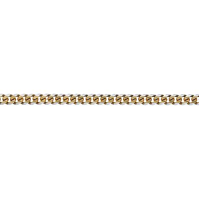 LYNX Stainless Steel Curb Chain 8.5" Bracelet