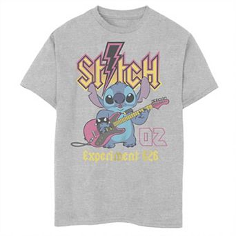 Disney's Lilo & Stitch Boys 8-20 Experiment 626 Show Poster Husky Graphic Tee
