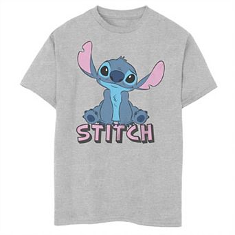 Disney's Lilo & Stitch Boys 8-20 Hopeful Looking Stitch Husky Graphic Tee