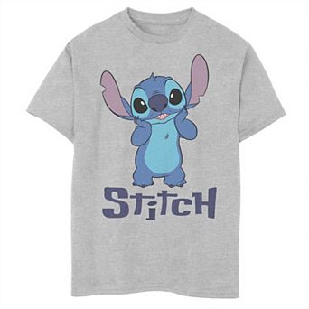 Disney's Lilo & Stitch Boys 8-20 Surprised Stitch Husky Graphic Tee