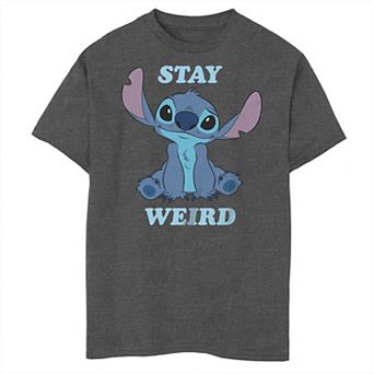 Disney's Lilo & Stitch Boys 8-20 Stay Weird Stitch Husky Graphic Tee