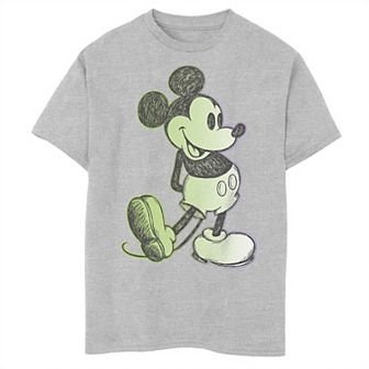 Disney's Mickey Mouse Boys 8-20 Marker Sketch Husky Graphic Tee