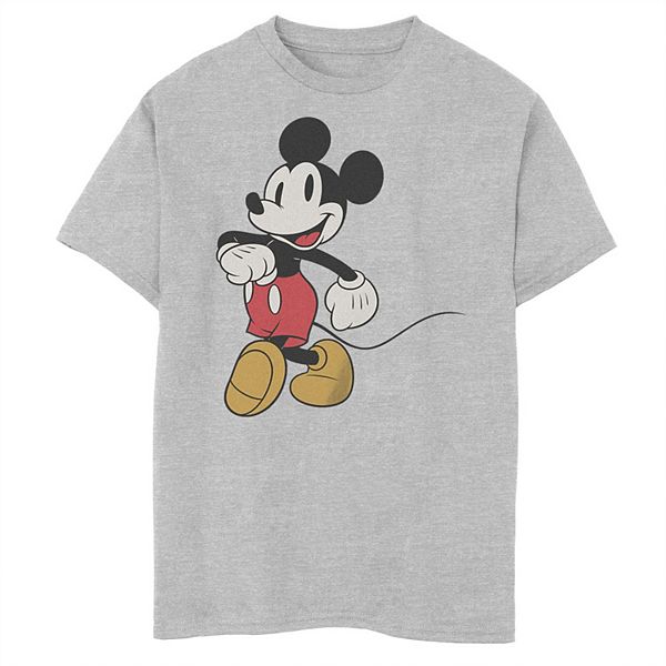 Disney's Mickey Mouse Boys 8-20 Happy Stroll Husky Graphic Tee