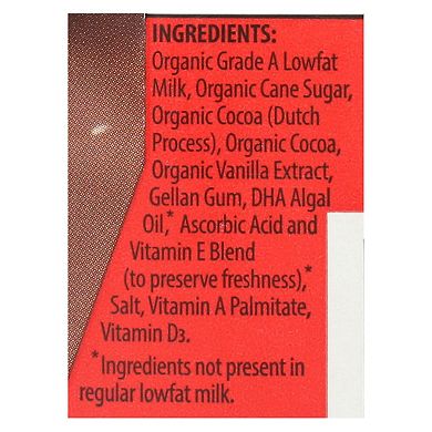 Horizon Organic Dairy - Milk Chocolate 1% Dha Asep - 1 Each-12/8 OZ